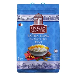 India Gate Extra Long Basmati Rice Excel (5kg)